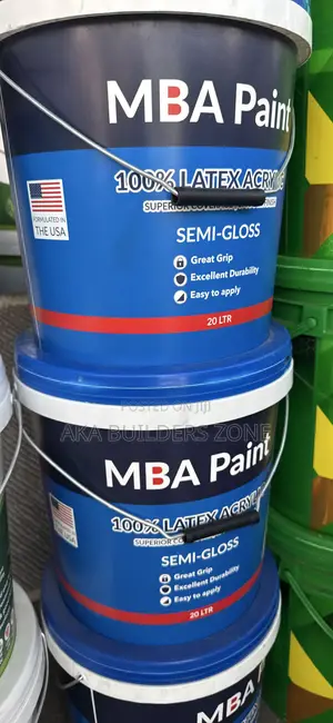 Mba Semi Gloss Acrylic Paints