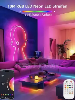 Lamomo RGB Led Strip 10m Neon Light App Control Music Sync