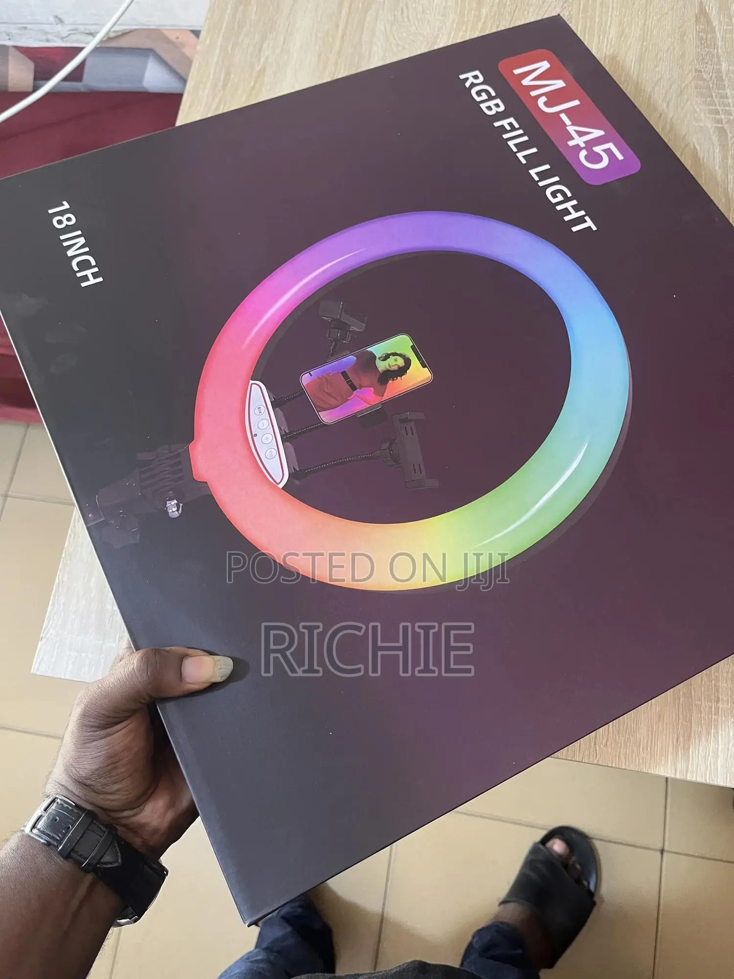 Rgb Ring Light Available