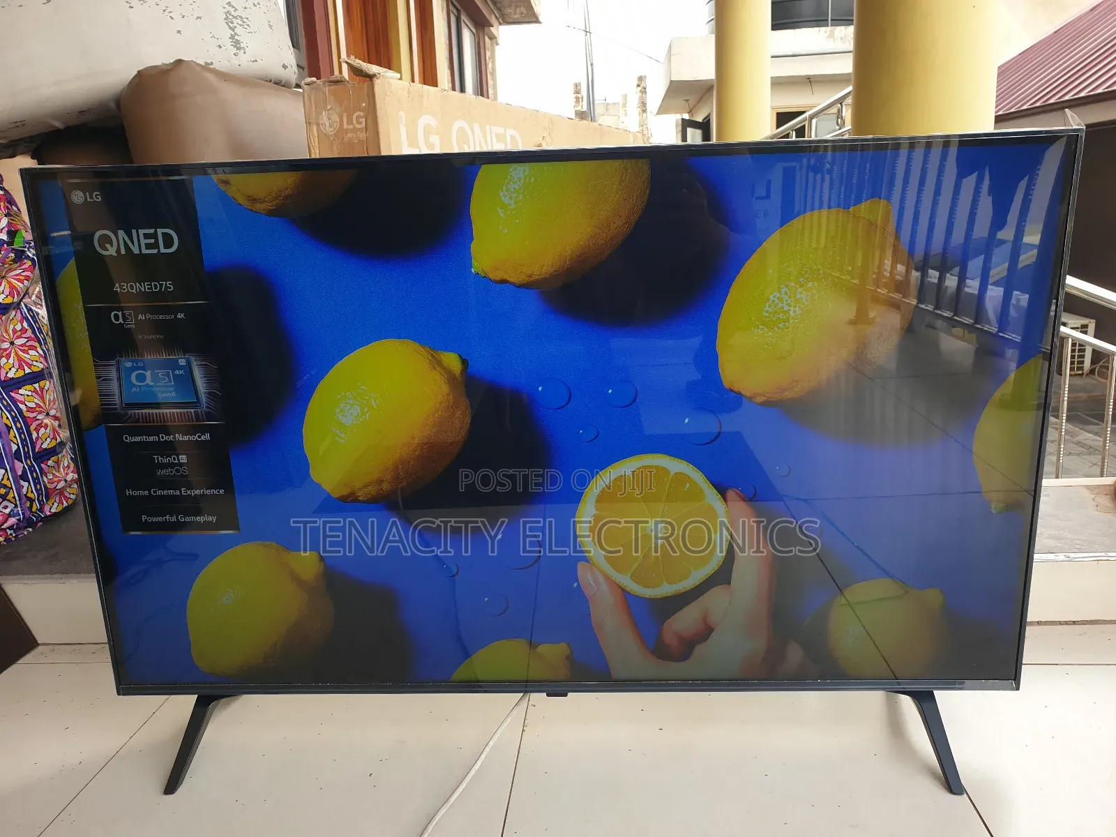 Qned 43"Lg Nanocell Uhd HDR Smart Satellite Tv