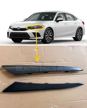 Honda Civic Headlight Chrome Trim Strip 2022 2023 2024 2025