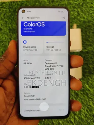 Oppo Reno7 5G 256 GB Gray