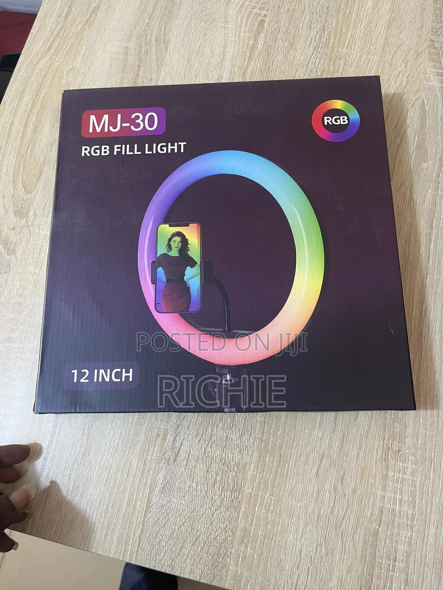 Rgb Ring Light Available