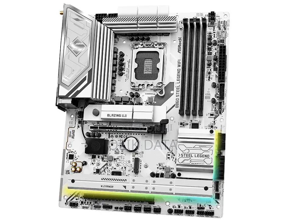 Asrock B860m Steel Legend Wifi 6e Lga1851 Motherboard
