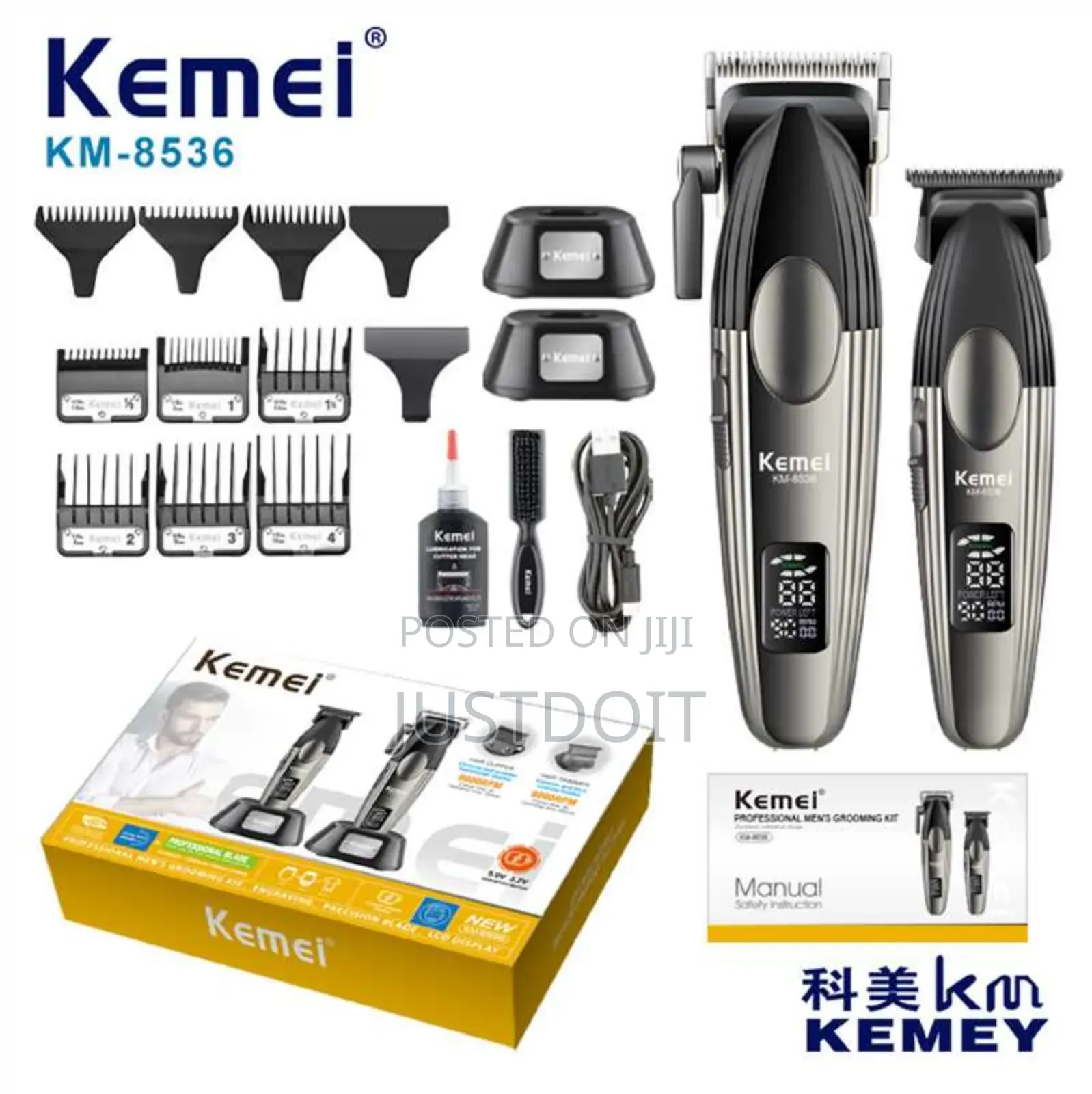 Kemei 8536 2 Clippers in 1