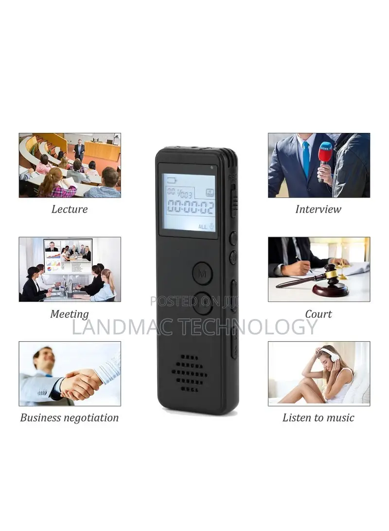 Voice Recorder Mp3 Player Meeting Class Audio Voice Recording Pen