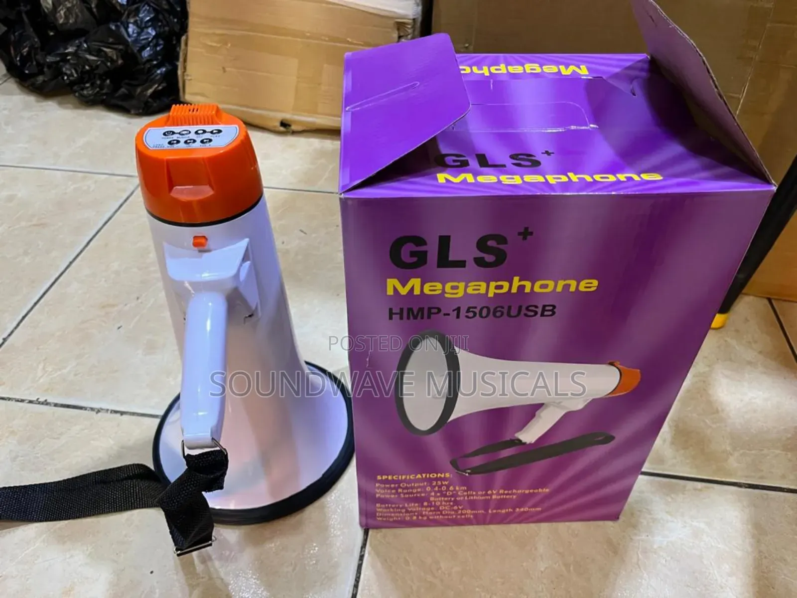 25 Watt Gls+Brand Siren Recording Usb Mp3
