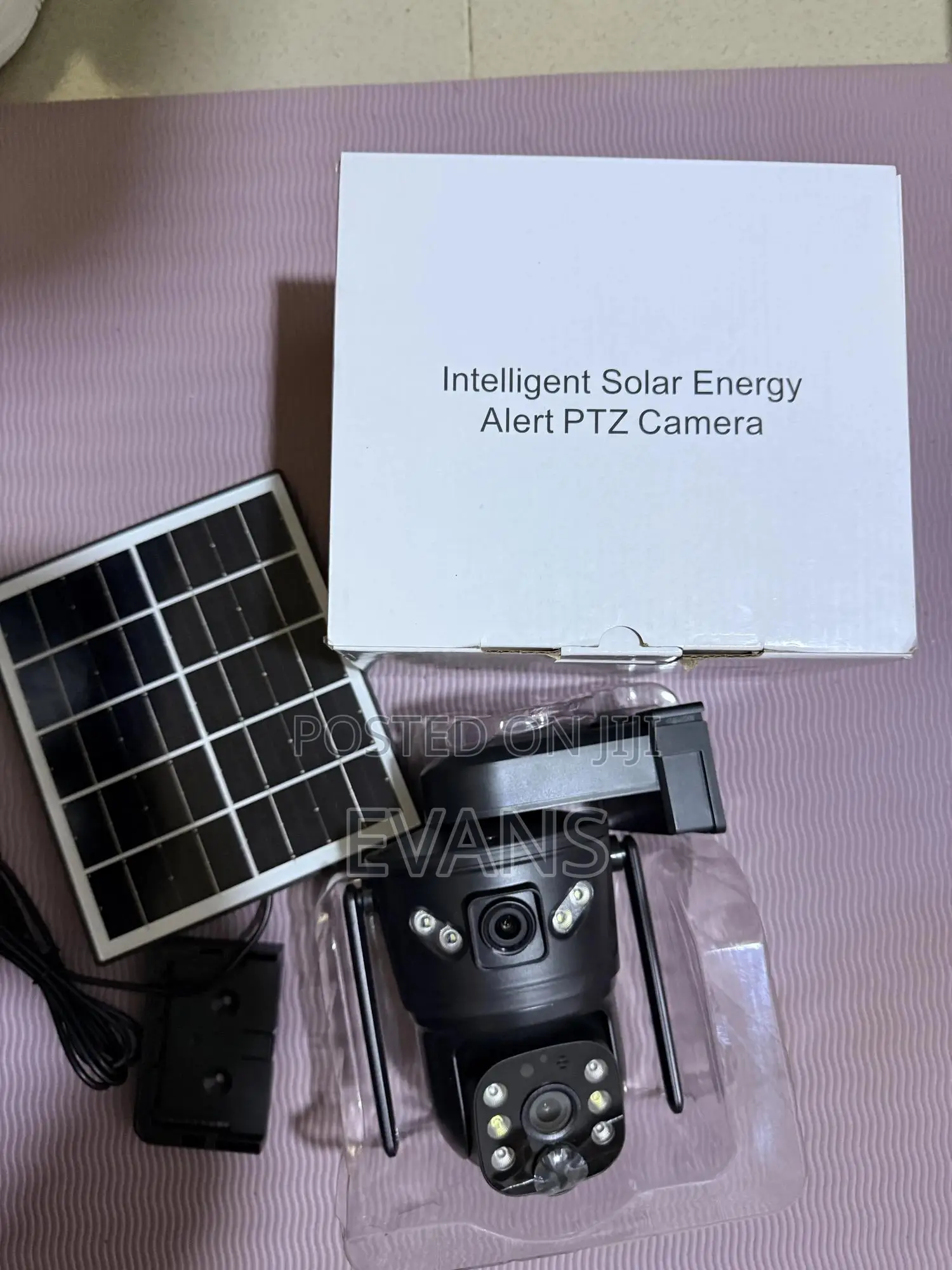 Intelligent Solar Energy Alert Ptz Camera