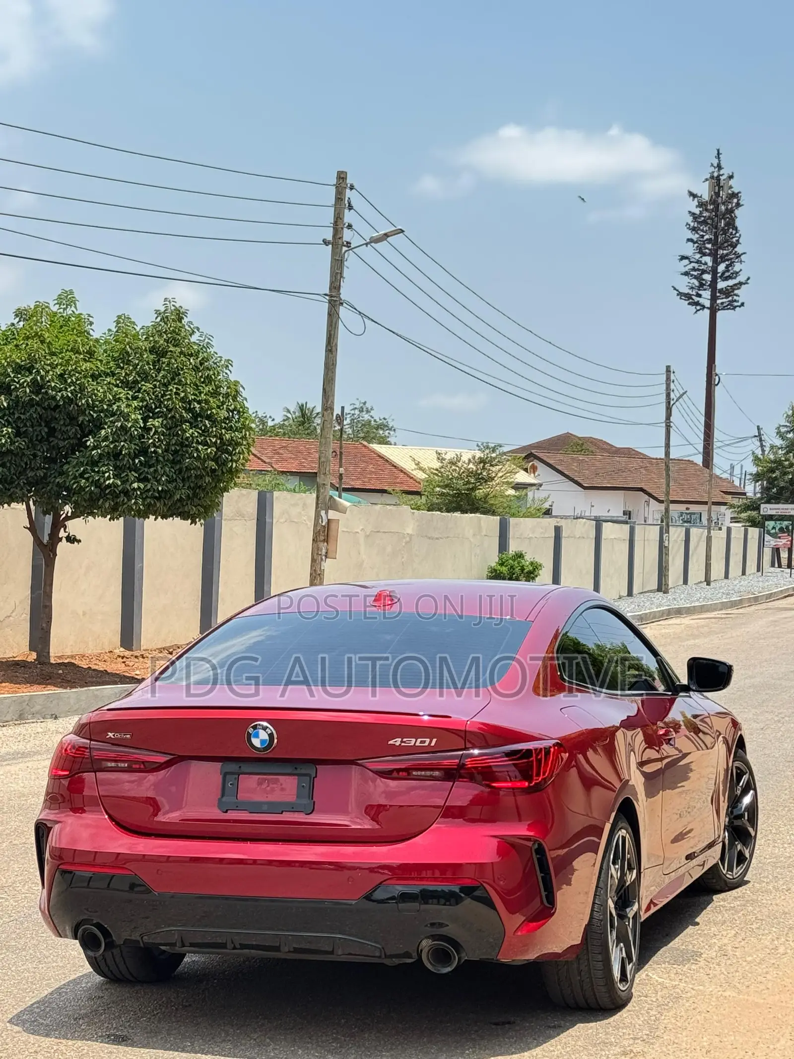 New BMW 430 430i xDrive Coupe 2025 Red