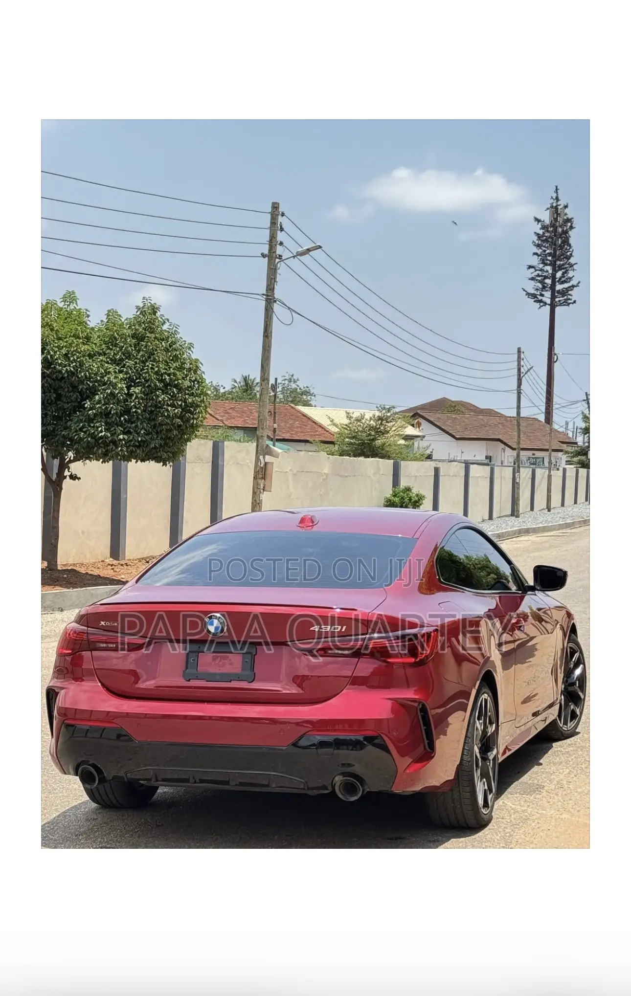 New BMW 430 430i xDrive Coupe 2025 Red