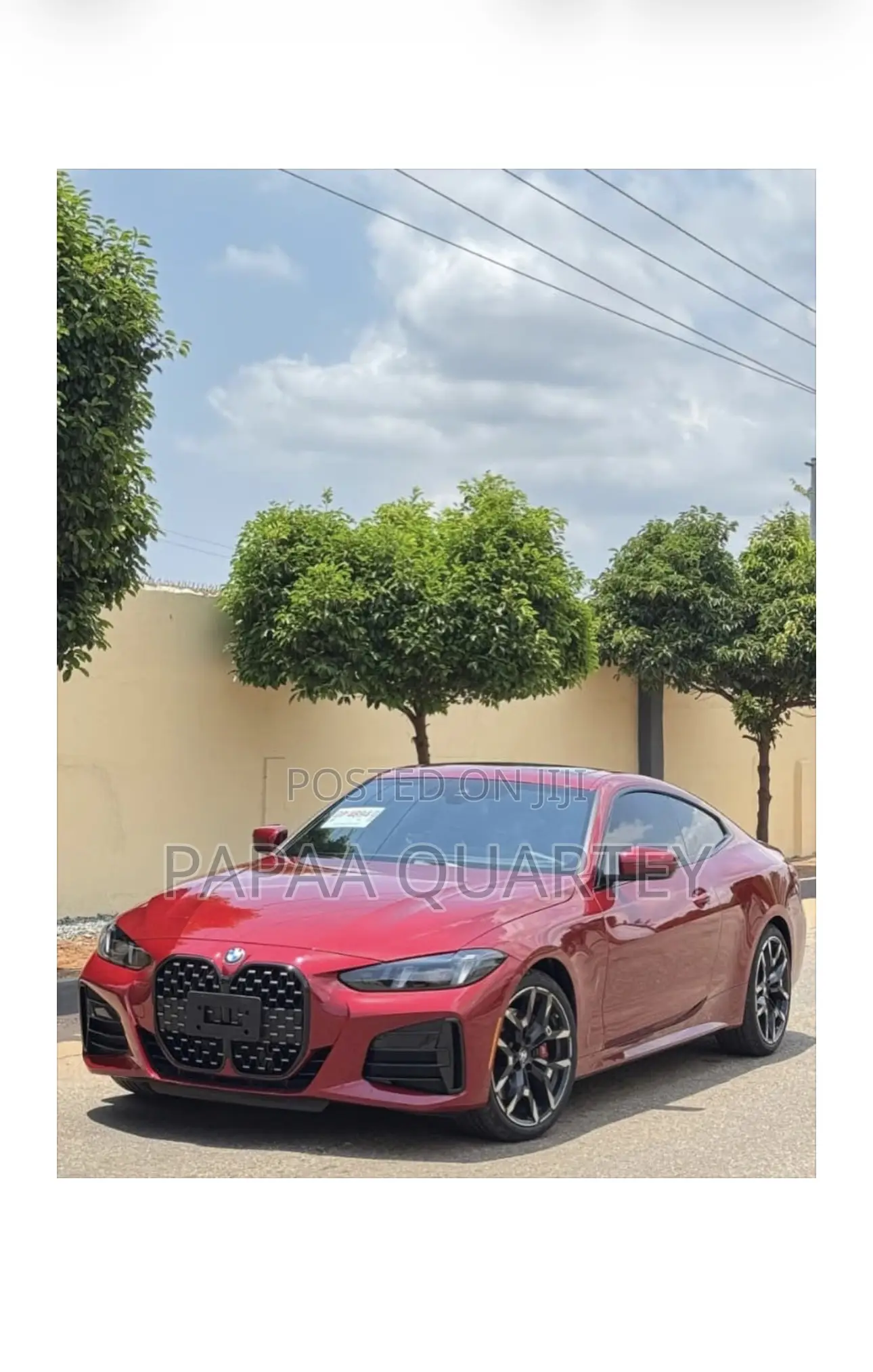 New BMW 430 430i xDrive Coupe 2025 Red