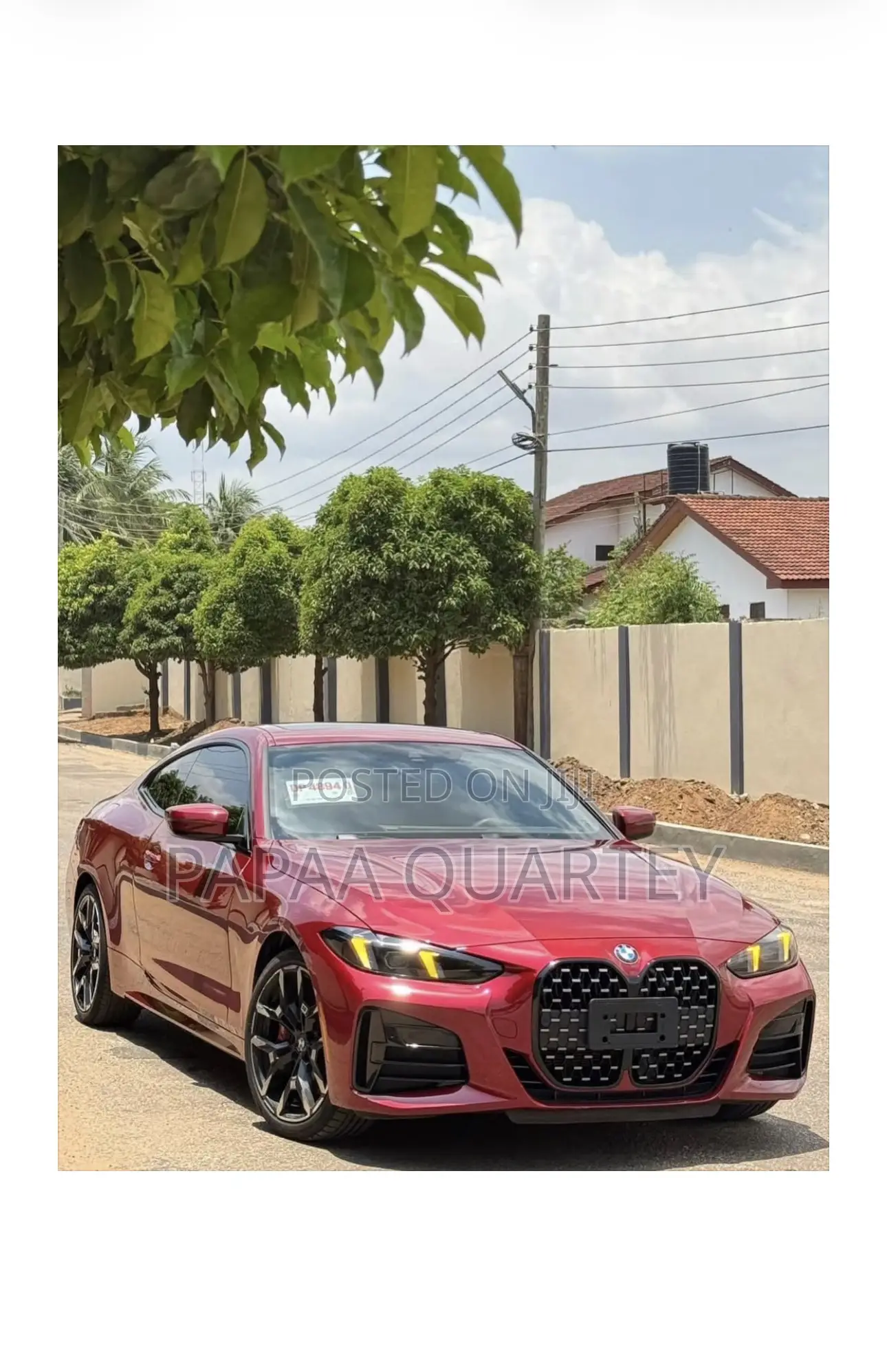 New BMW 430 430i xDrive Coupe 2025 Red