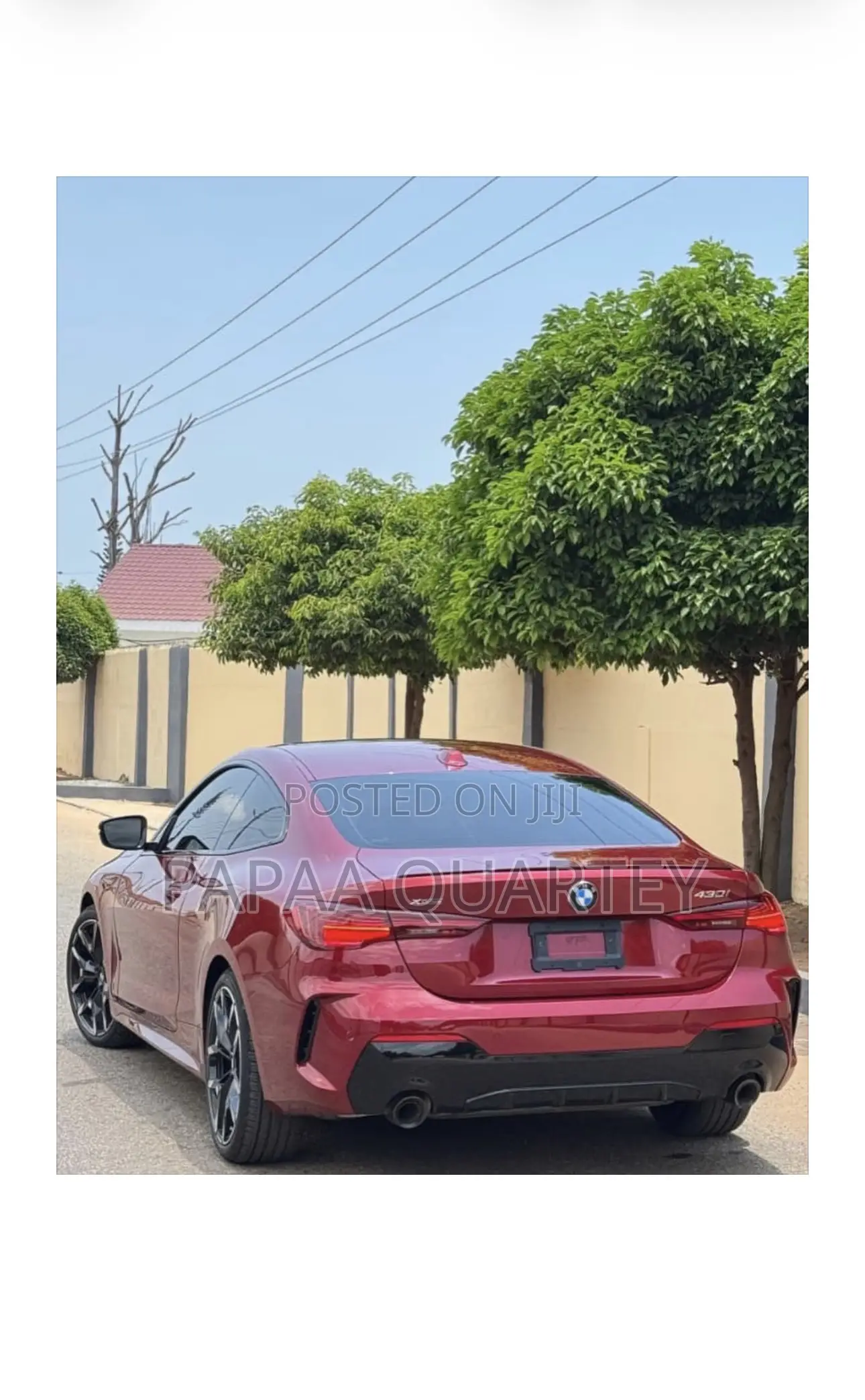 New BMW 430 430i xDrive Coupe 2025 Red