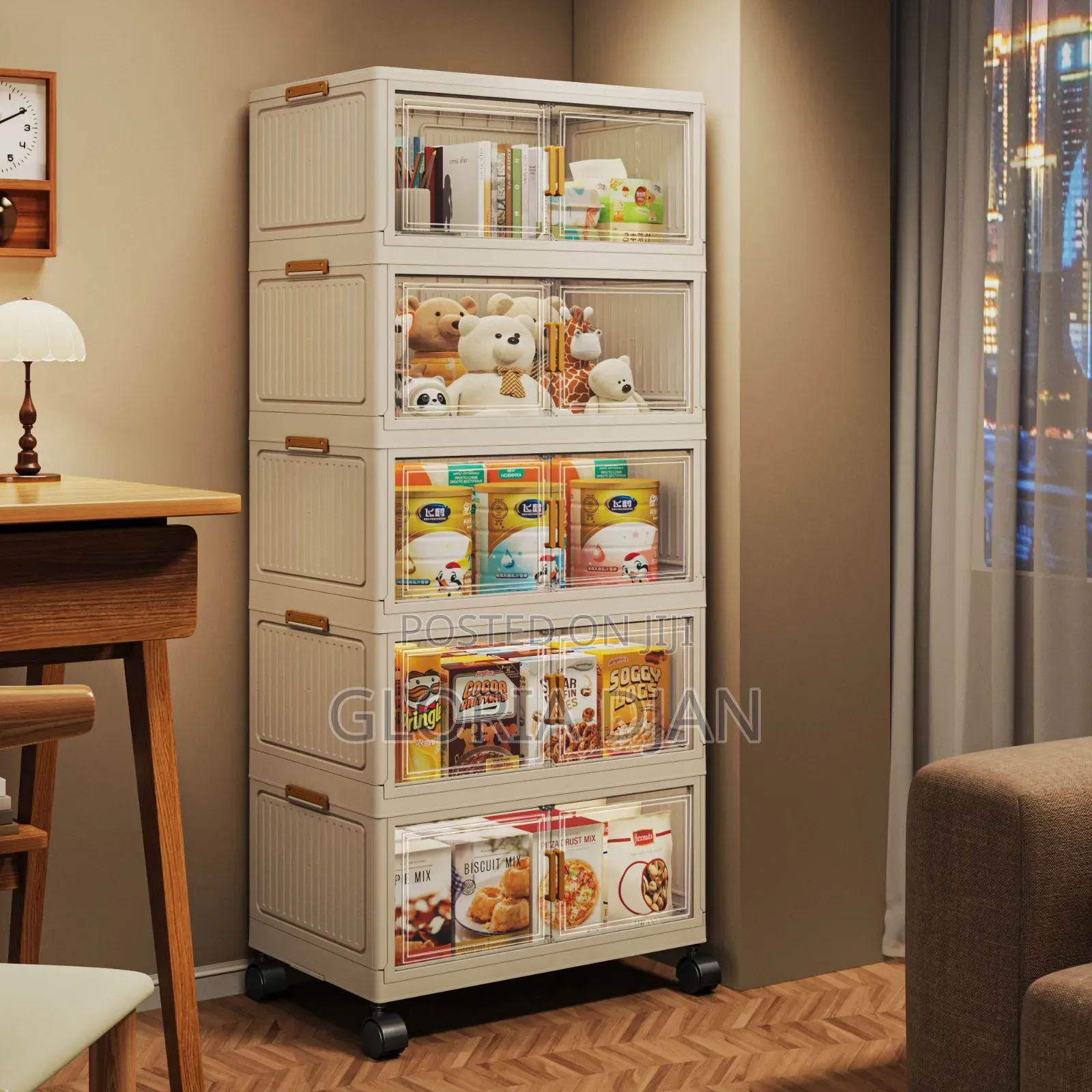 5 Layers Small Storage Cupboard/Organiser