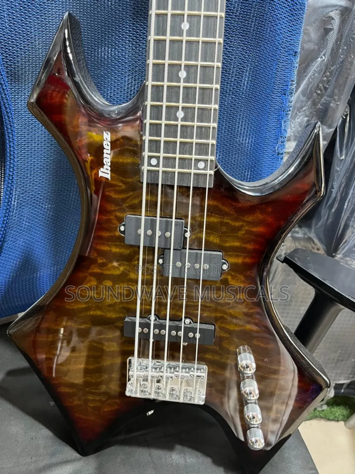 Passive Ibanez Bass Guitar