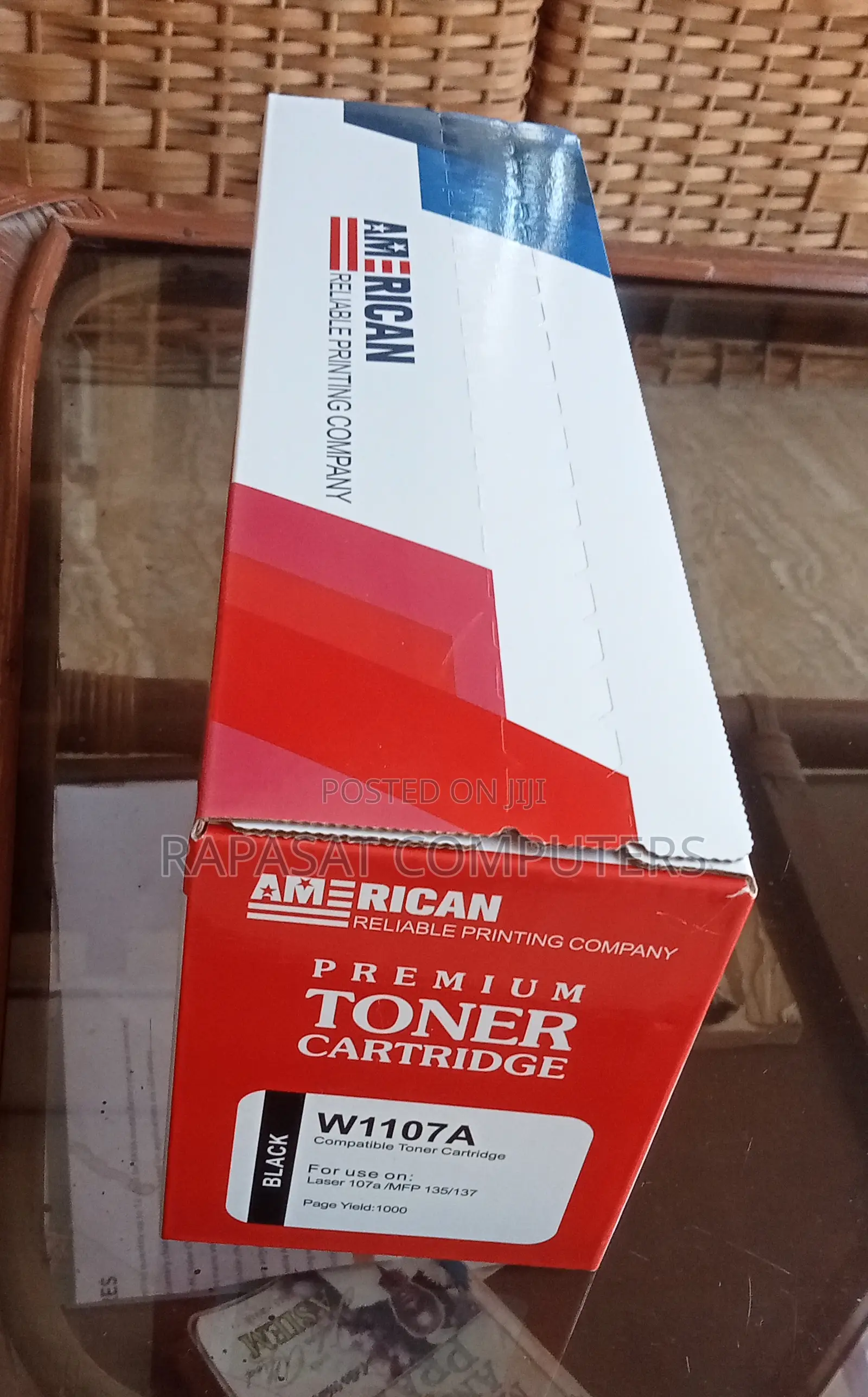 American 107a Black Toner Cartridge