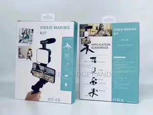Video Making Kit Ay-49 With Microphone And Light