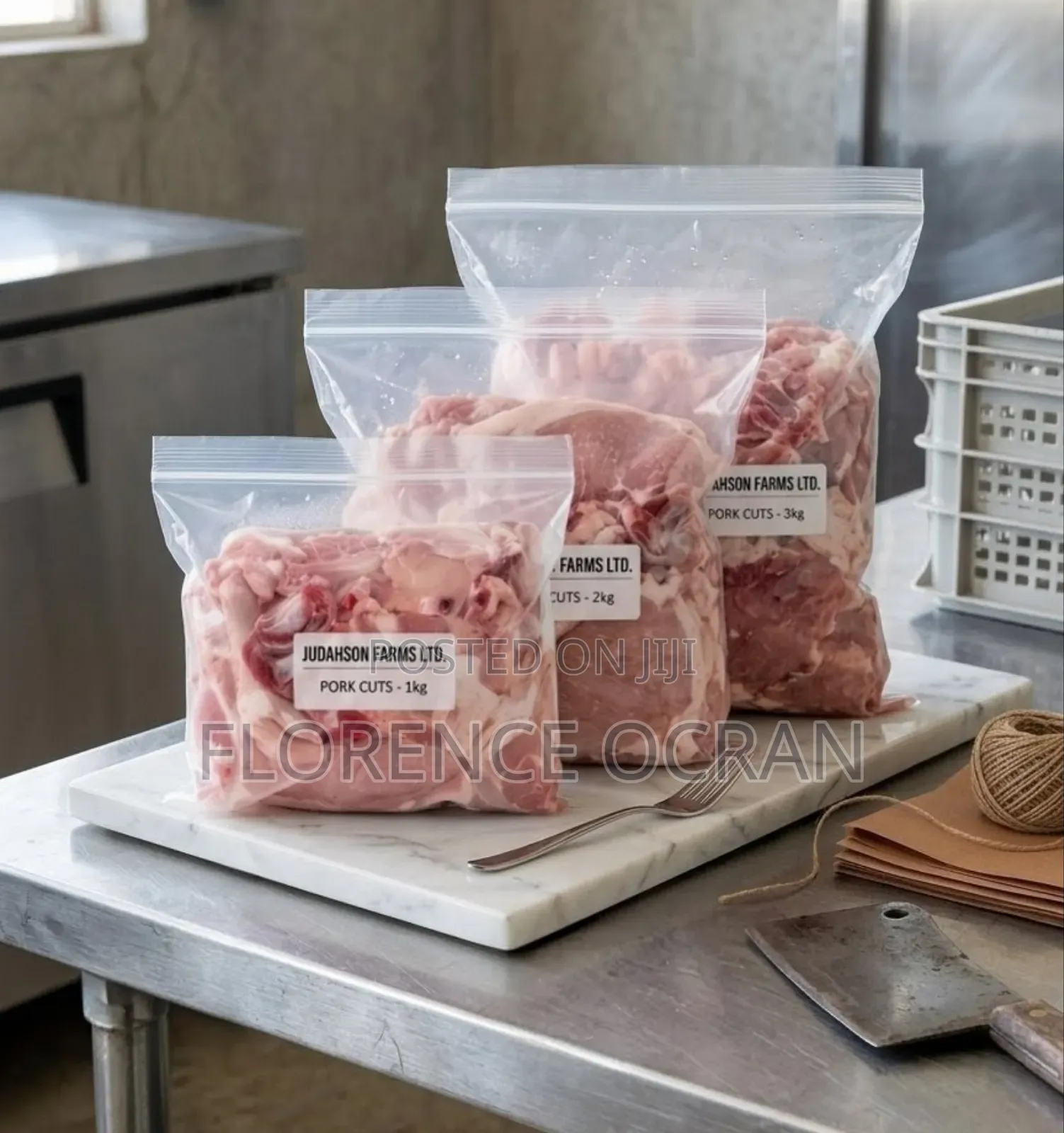 Fresh Farm Pork - Live Processed