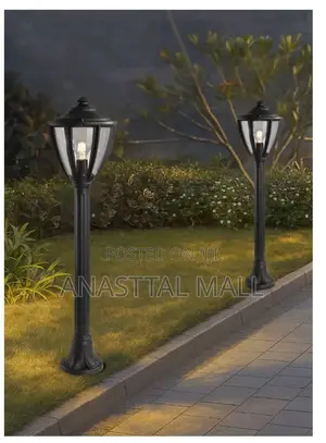Light Aluminum Garden Lawn Lamp E27 Outdoor Waterproof