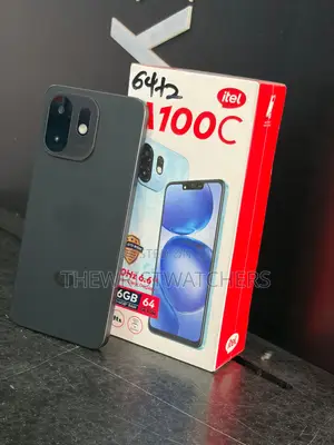 New Itel A100C 64 GB Black