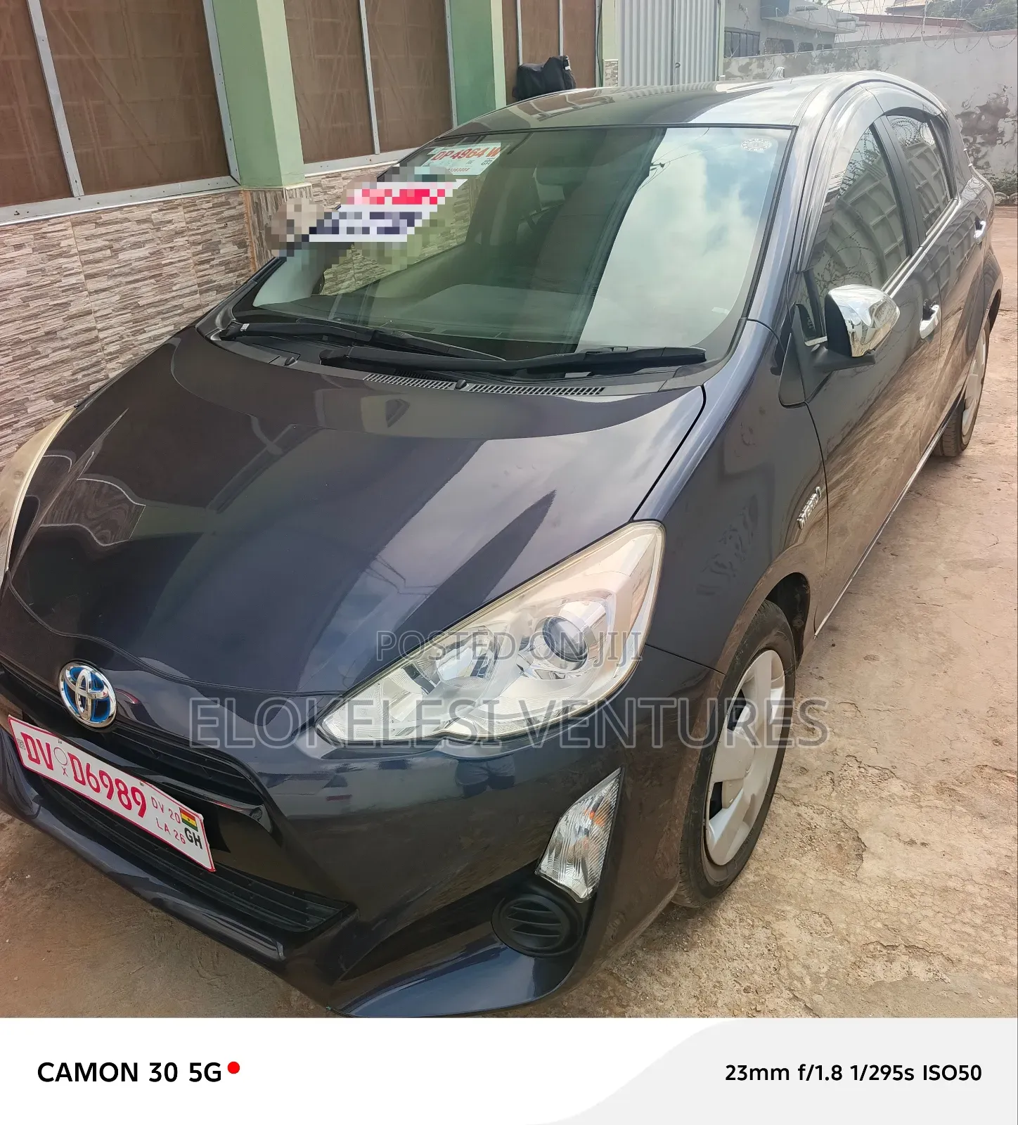 Toyota Aqua 2015 Blue