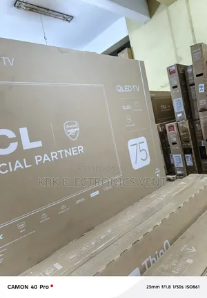 TCL 75qled HDR Satellite Digital Led Tv
