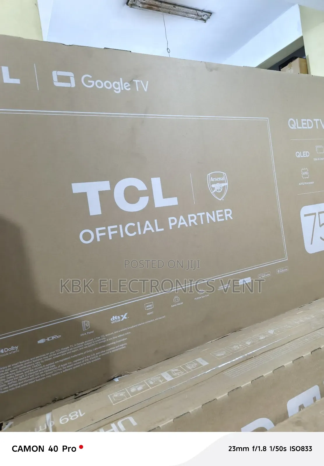 TCL 75qled HDR Satellite Digital Led Tv
