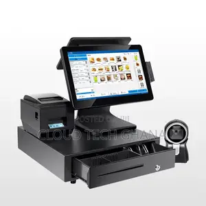 All Set Dual Touch Screen Pos Terminal(Software and Hardwares)