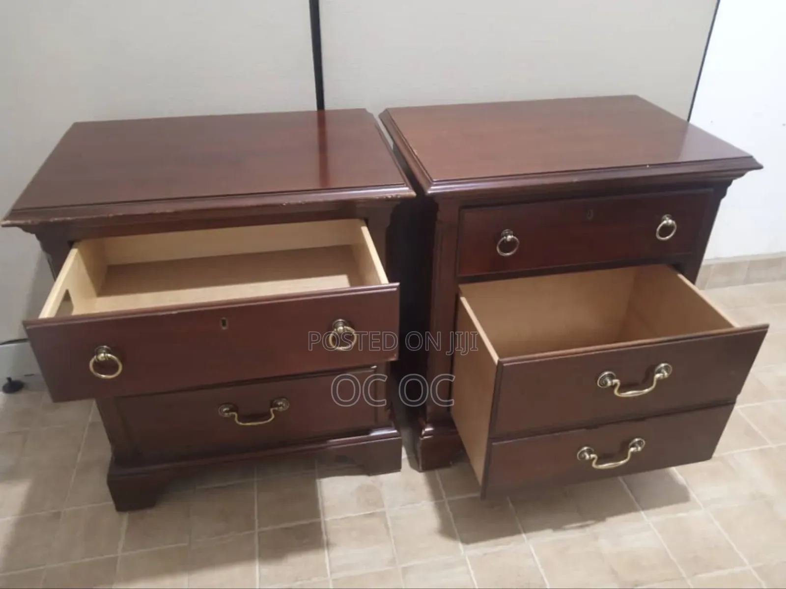 Drexel Heritage Wood Nightstands