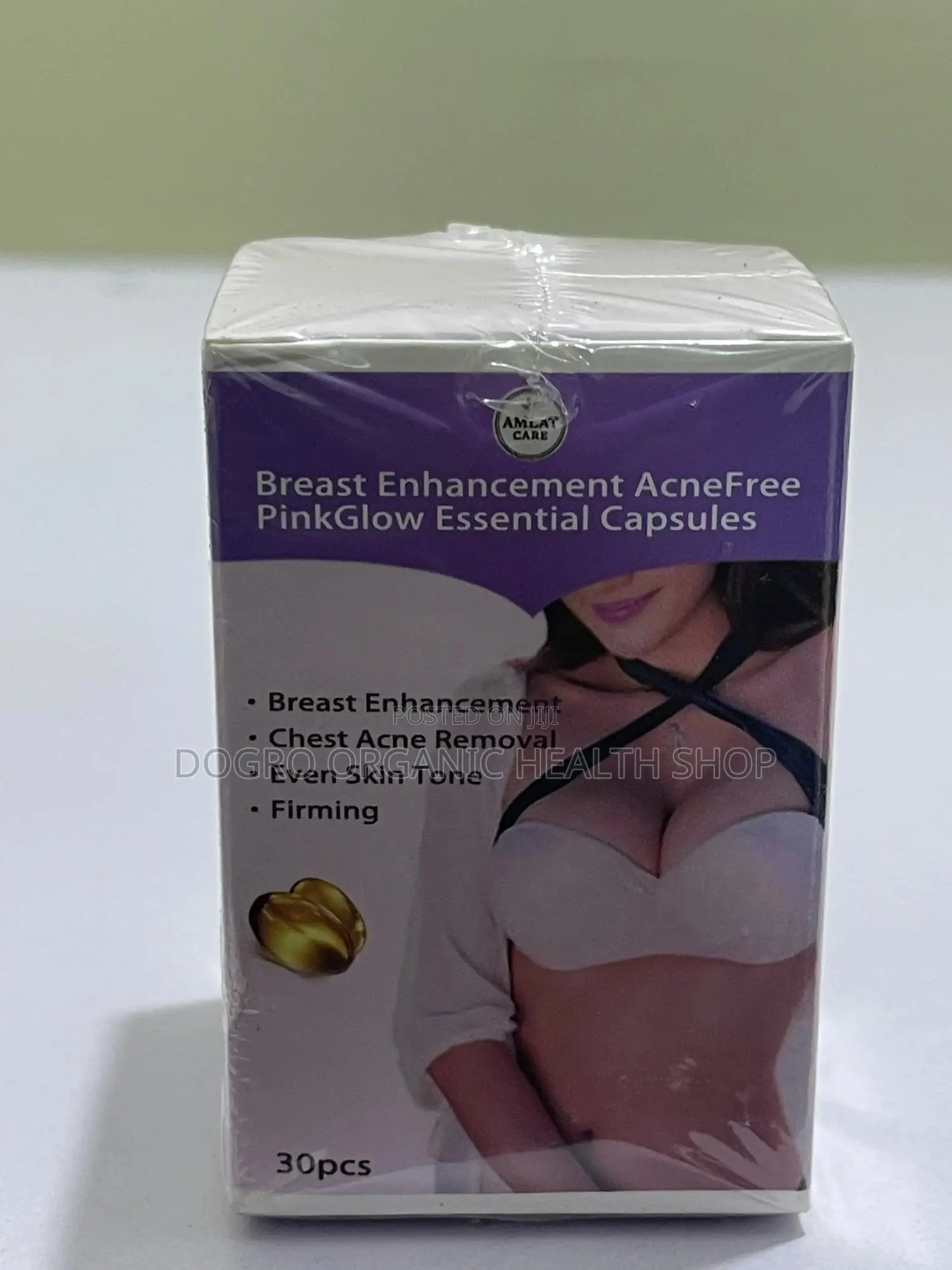Amlat Care Breast Enchantment Acne Free Pink Glow Essential Capsule