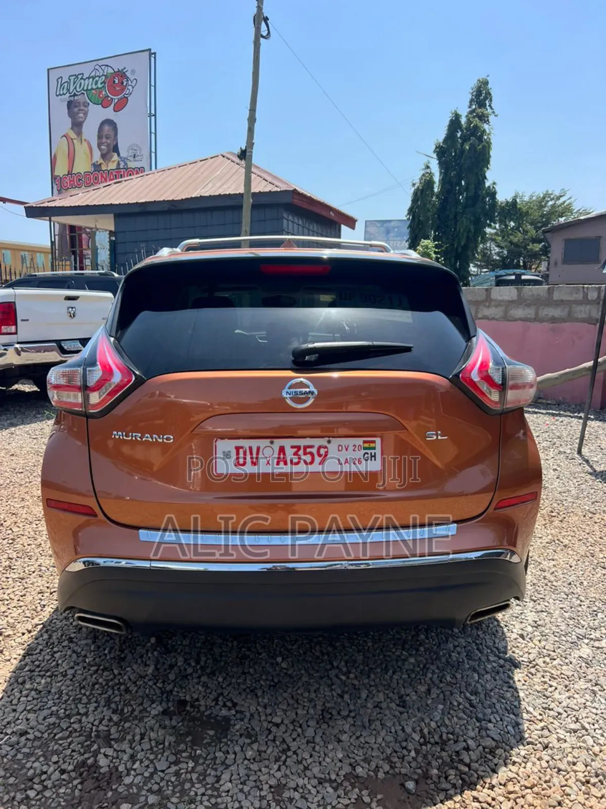 Nissan Murano SL AWD 2016 Orange