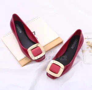 New Square Buckle Shoes