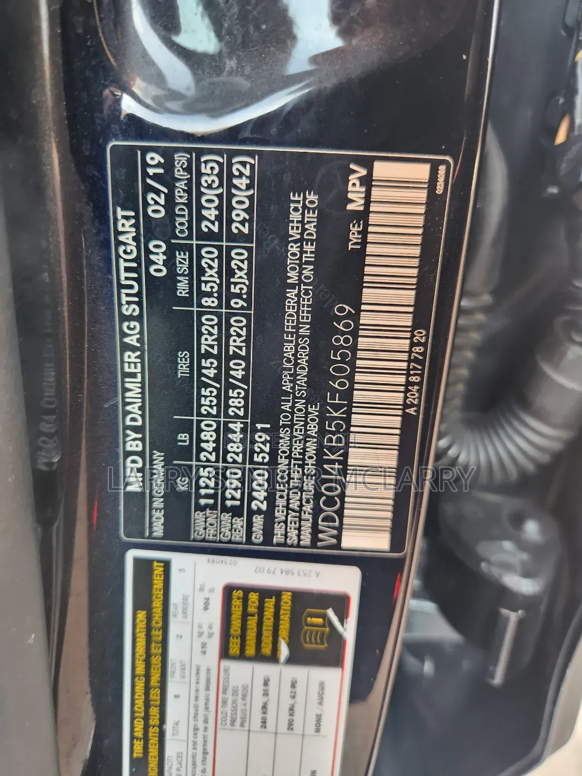 Mercedes-Benz GLC-Class 2019 Black