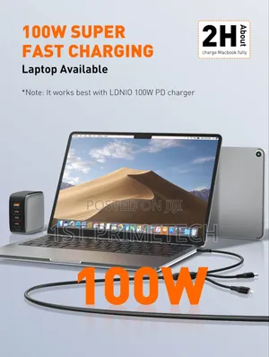 Ldnio 2 in 3 Usb Fast Charging Data Cable