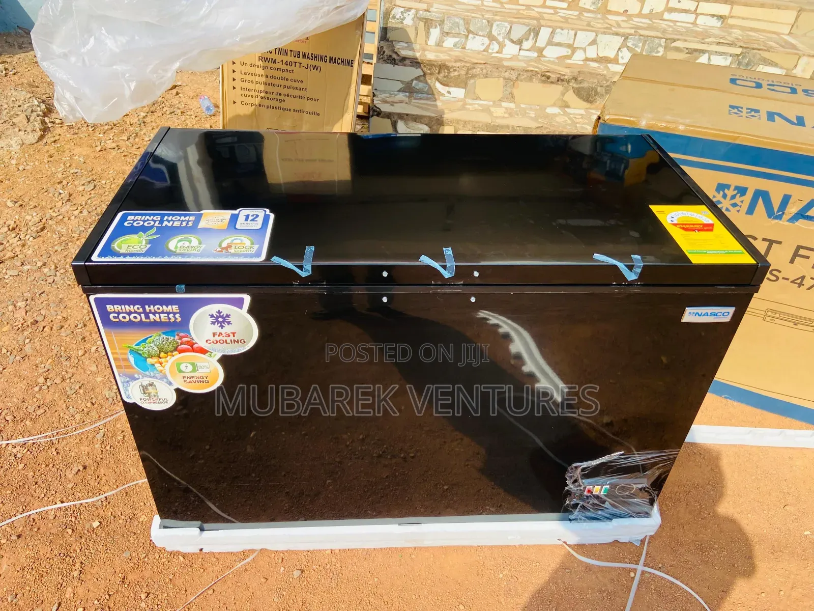 Nasco 600 LTRS-Double Door Chest Freezer