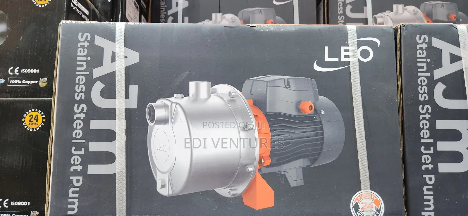 Leo 1.5hp Water Pump - Stainless