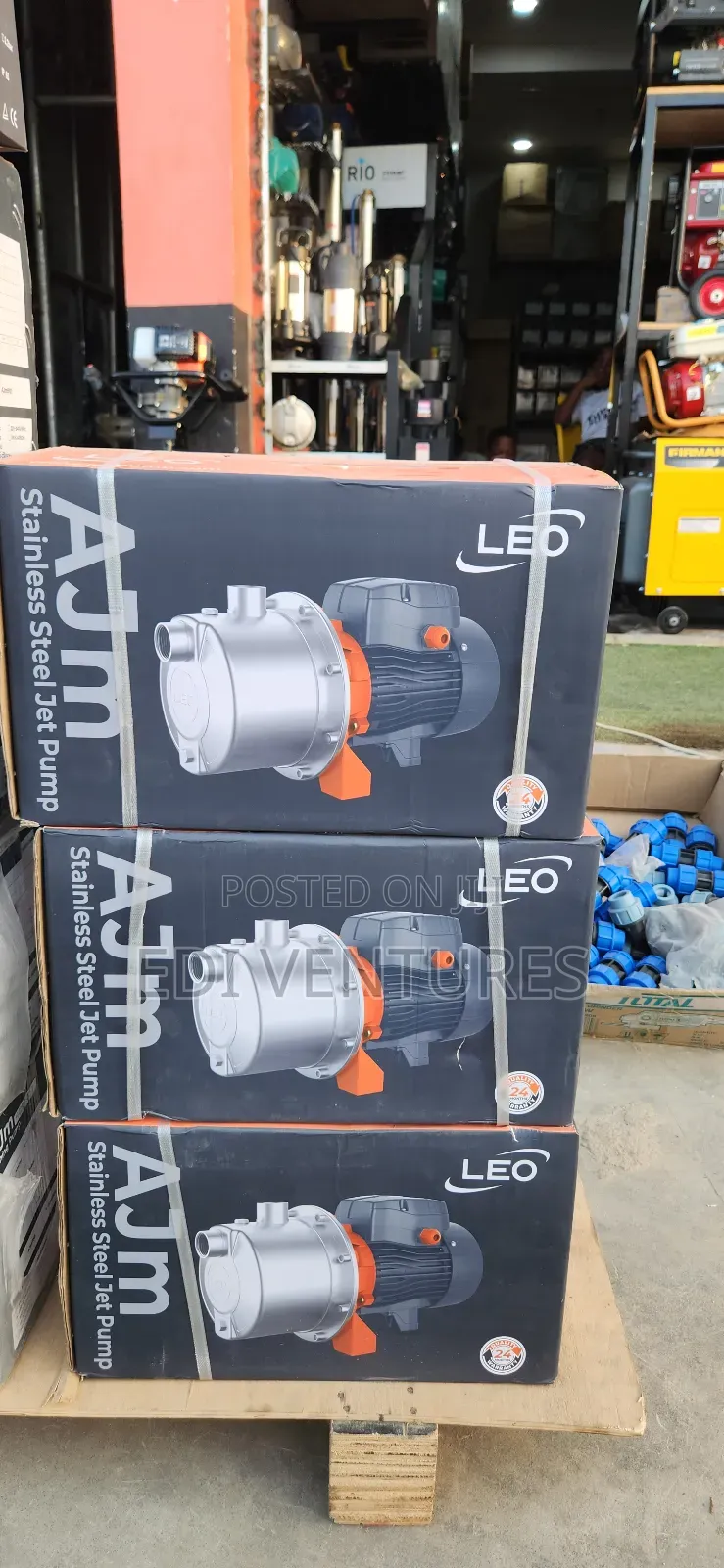 Leo 1.5hp Water Pump - Stainless