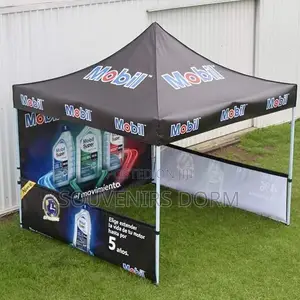 Branded 10ft by 10ft Foldable Tent