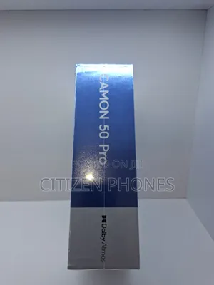 New Tecno Camon 50 Pro 256 GB Black