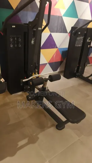 Lat Pulldown and Seated Row Machine (Heavy -Duty)