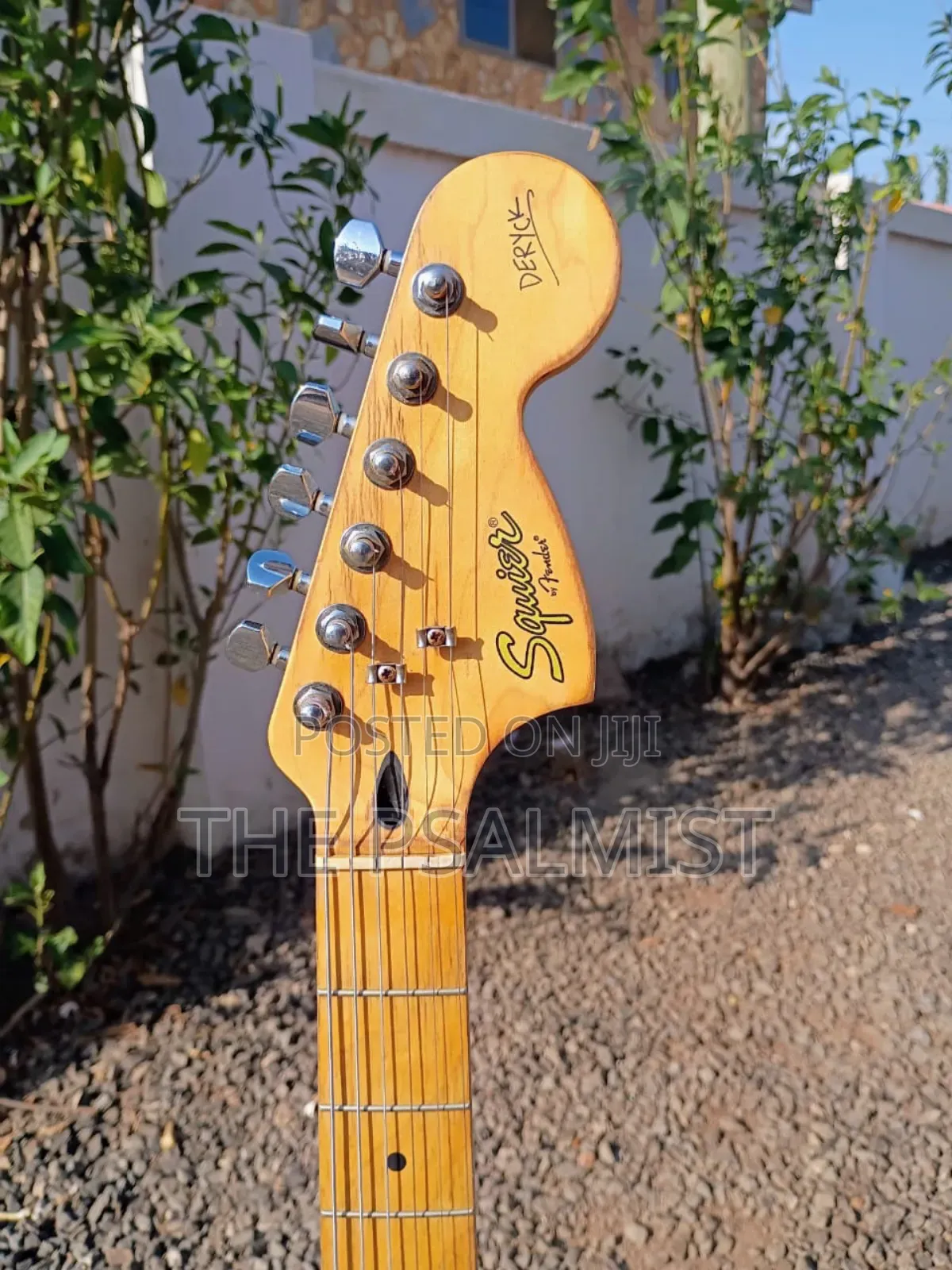 Squier Fender Deryck With Duncan Humbucker Pickups