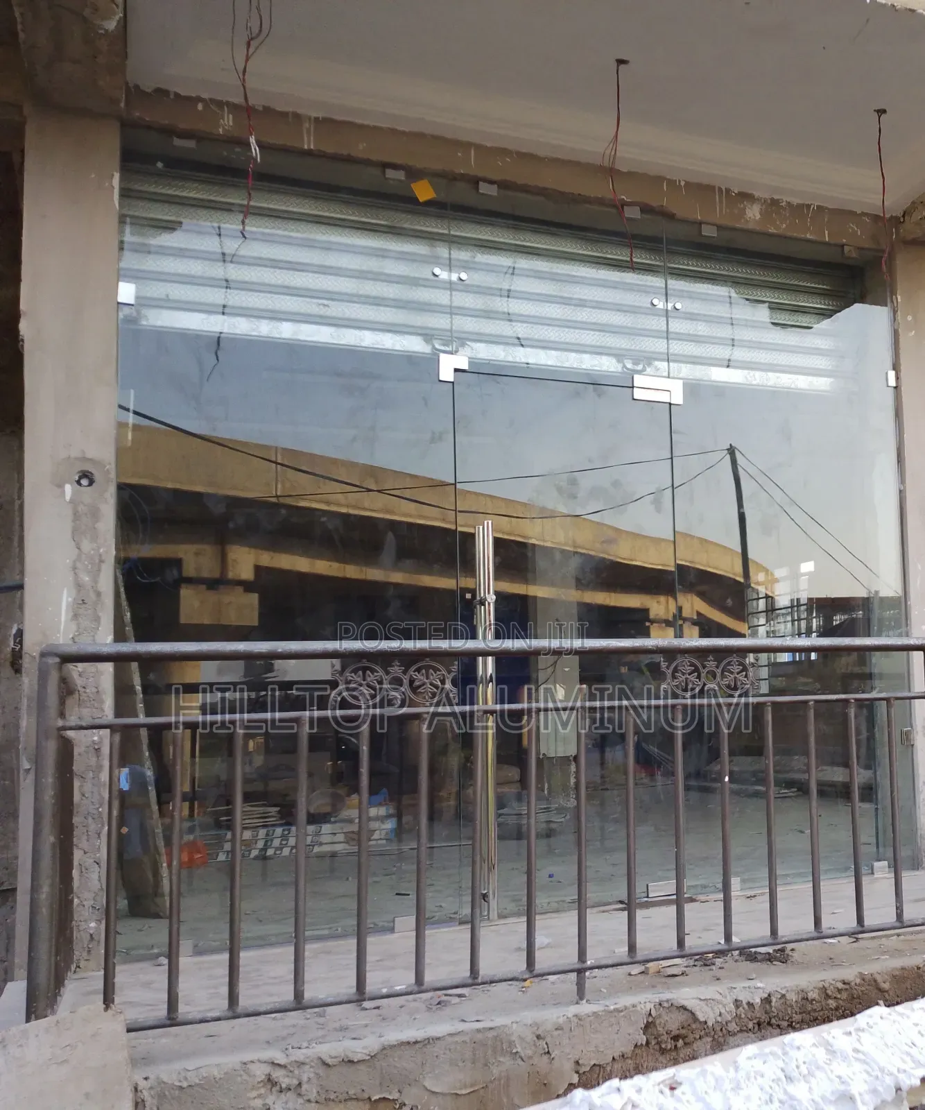 Framelezz Glass Door Installation