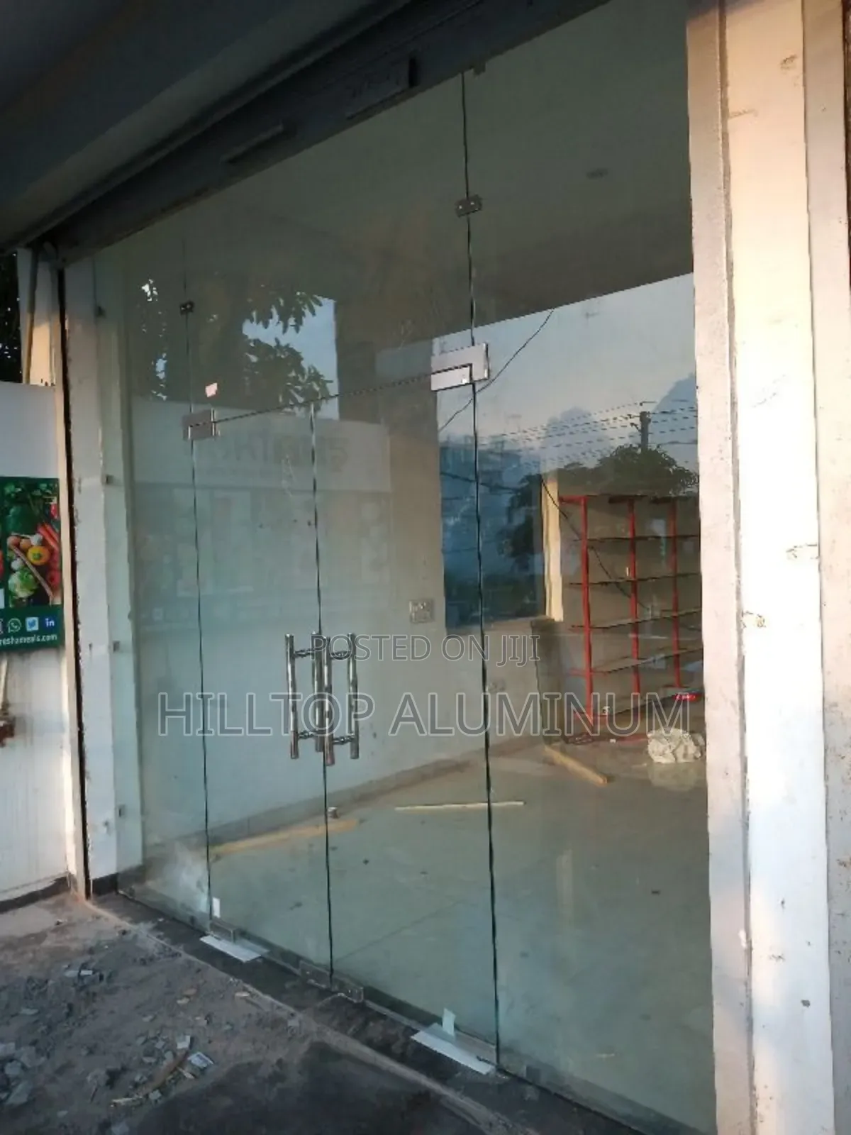 Framelezz Glass Door Installation