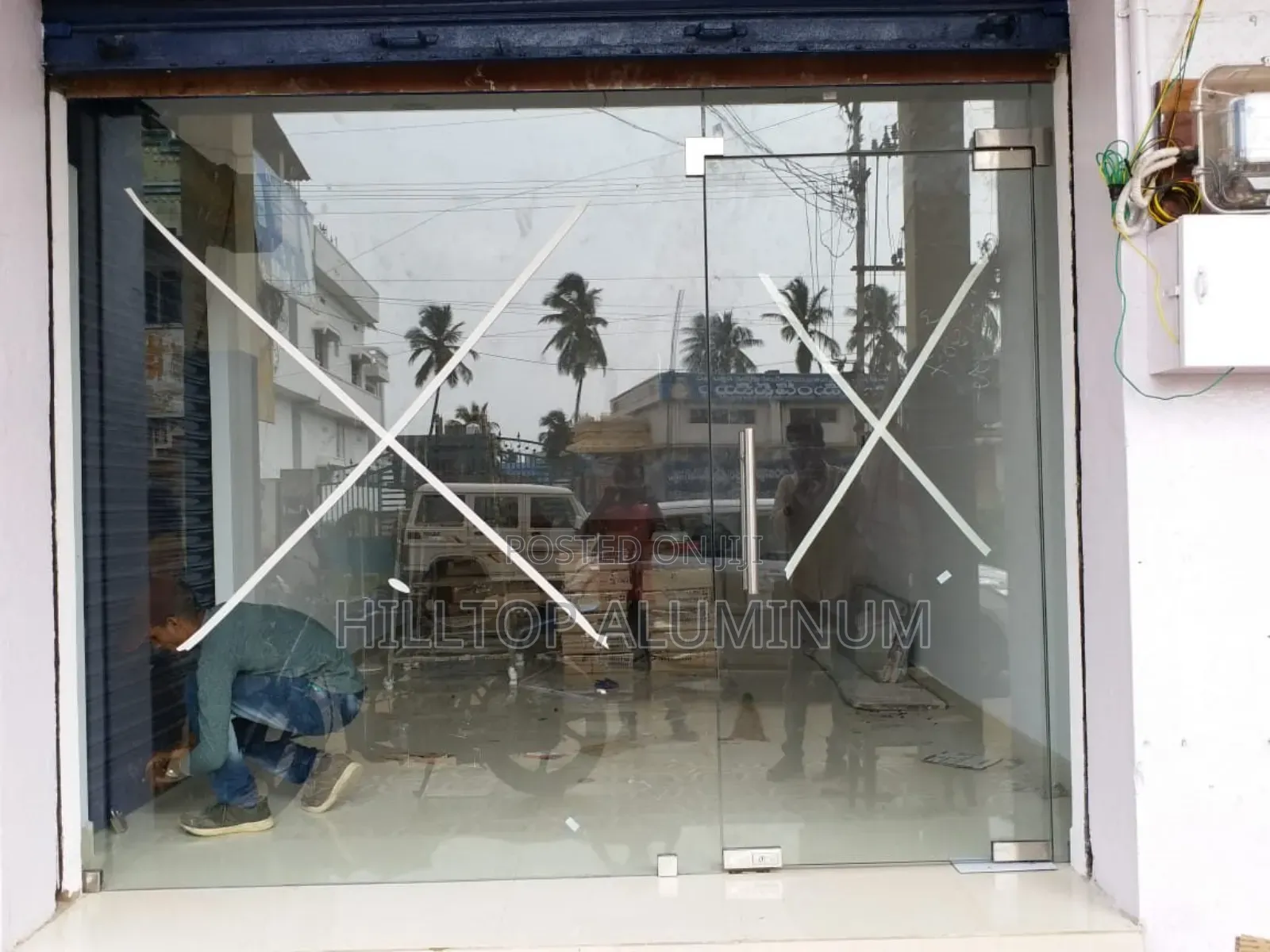 Framelezz Glass Door Installation