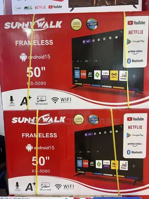 Brand New 50 Inches Sunny Walk Smart Tv