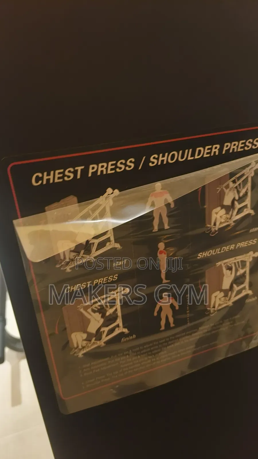 Chest and Shoulder Press Machine (Commercial)