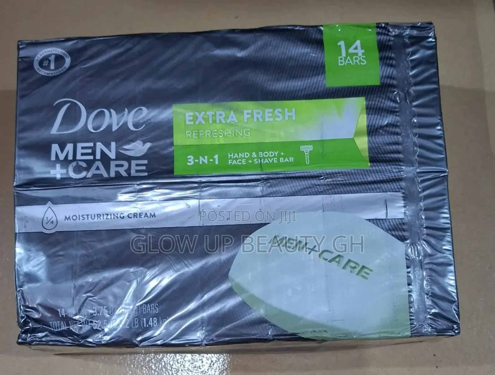 14packs Dove Men + Care Bar Soap