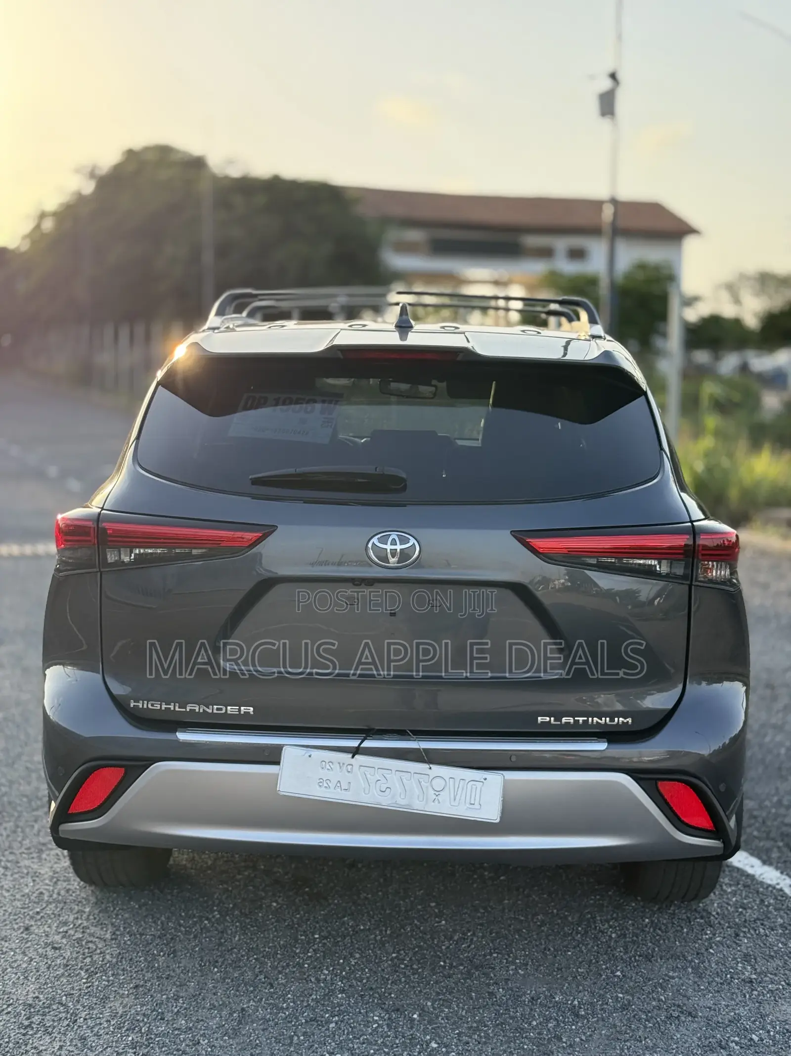 Toyota Highlander Platinum AWD 2020 Gray