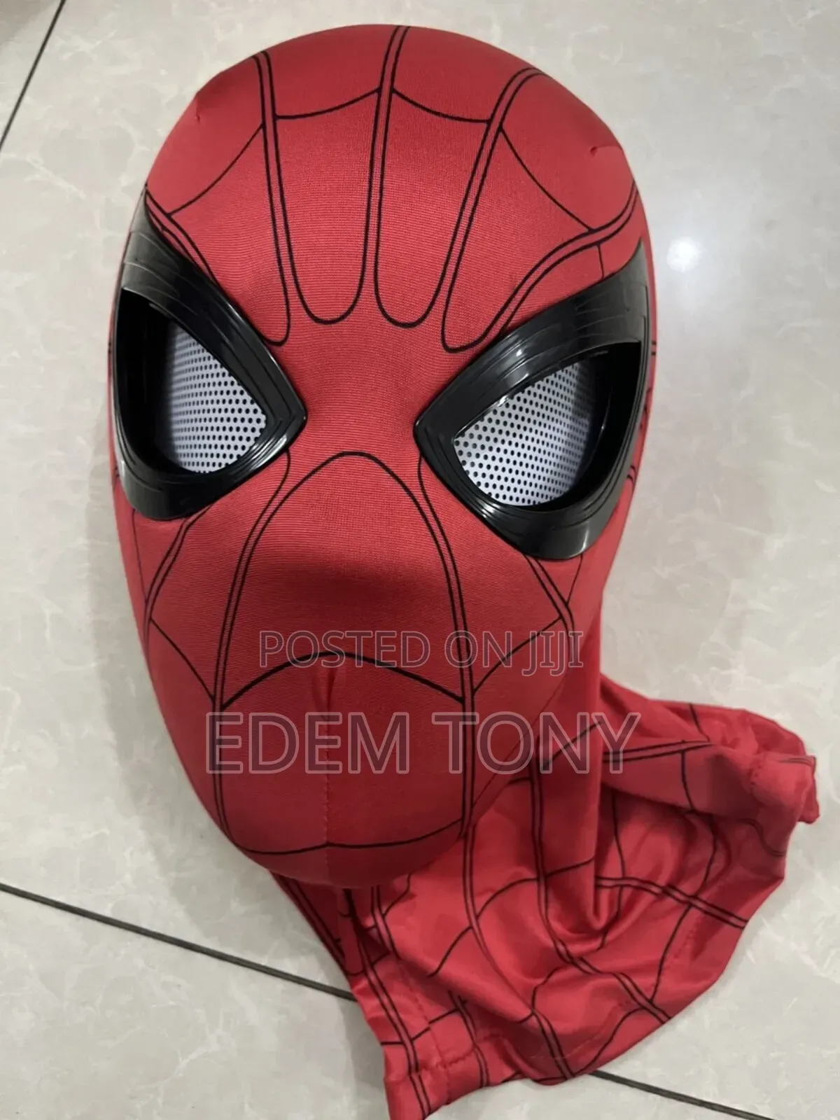 Spiderman Mask Helmet Wearable Remote Eyes Cosplay Costume Party