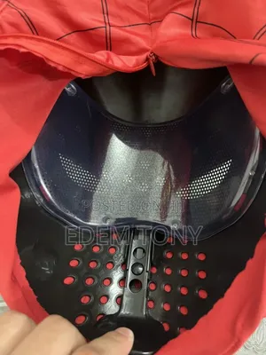 Spiderman Mask Helmet Wearable Remote Eyes Cosplay Costume Party